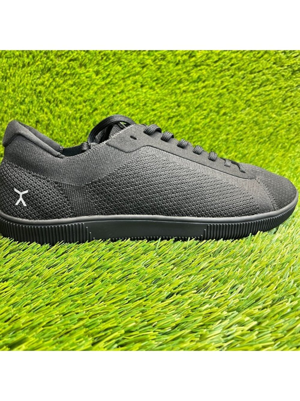 Flux Footwear Adapt Trainer Black Mens Size 11.5 Athletic Knit Shoes Sneakers